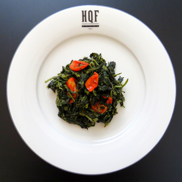 contorno di cicoria e pomodoretti piccanti - cicoria vegetables - italian vegetables gourmet